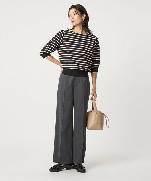 green label relaxing / グリーンレーベル リラクシング ニット・セーター | フォルムスリーブ ニット プルオーバー -ウォッシャブル- | 詳細23