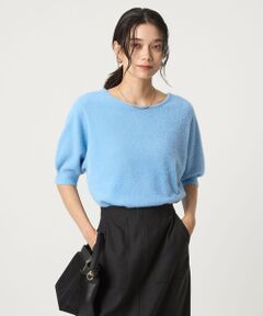★美品 Green Label Relaxing カシミア 緑系 ニット LL green label relaxing（グリーンレーベルリラクシング）の「FFC