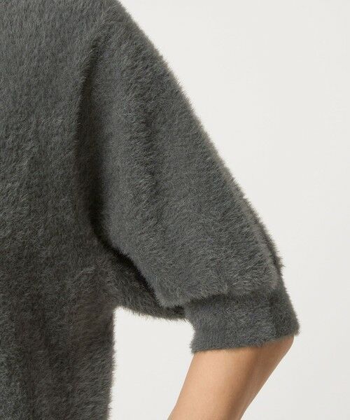 green label relaxing / グリーンレーベル リラクシング ニット・セーター | フラッフフェザー 2WAY ショートスリーブ ニット プルオーバー -ウォッシャブル- | 詳細11