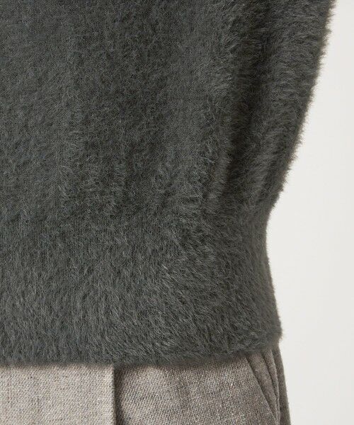 green label relaxing / グリーンレーベル リラクシング ニット・セーター | フラッフフェザー 2WAY ショートスリーブ ニット プルオーバー -ウォッシャブル- | 詳細12