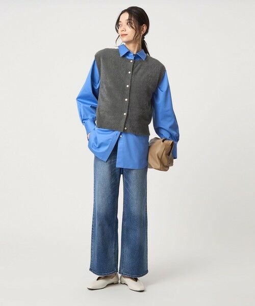 green label relaxing / グリーンレーベル リラクシング ニット・セーター | フラッフフェザー 2WAY フレンチスリーブ ニット -ウォッシャブル- | 詳細16