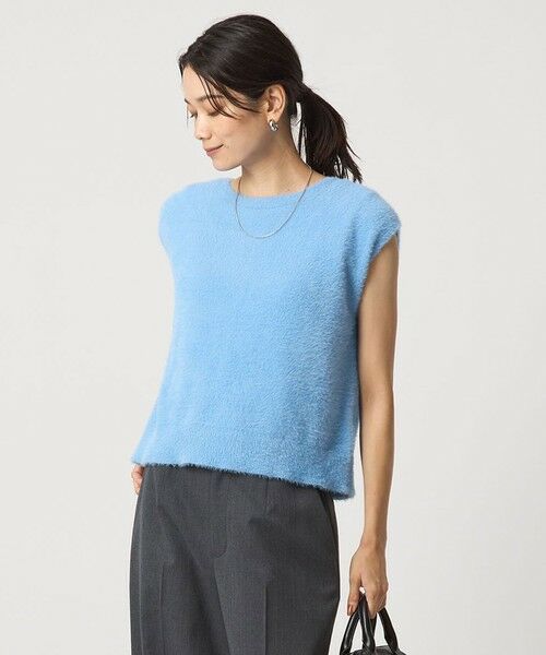 green label relaxing / グリーンレーベル リラクシング ニット・セーター | フラッフフェザー 2WAY フレンチスリーブ ニット -ウォッシャブル- | 詳細24