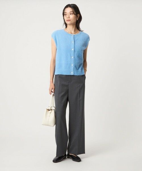 FRAMEWORK ウォッシャブルPLリネン2WAYニット FRAMEWORK