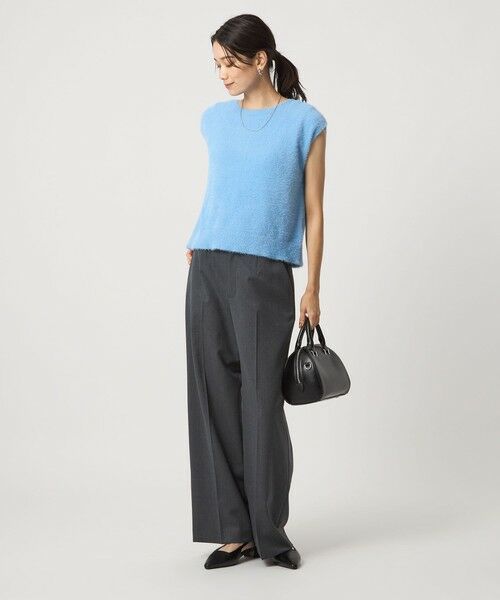 green label relaxing / グリーンレーベル リラクシング ニット・セーター | フラッフフェザー 2WAY フレンチスリーブ ニット -ウォッシャブル- | 詳細28