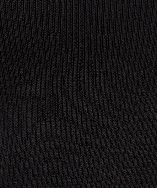 green label relaxing / グリーンレーベル リラクシング ニット・セーター | ＜1_OF MINE＞リブ クルーネック 5分袖 ニット プルオーバー | 詳細12