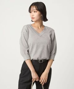 green label relaxing / グリーンレーベル リラクシング ニット・セーター | ブライトフォルム Vネック ニット プルオーバー