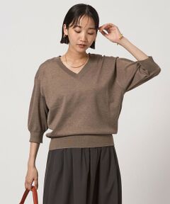 green label relaxing / グリーンレーベル リラクシング ニット・セーター | ブライトフォルム Vネック ニット プルオーバー