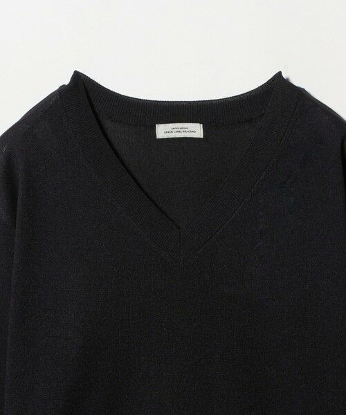 green label relaxing / グリーンレーベル リラクシング ニット・セーター | ブライトフォルム Vネック ニット プルオーバー | 詳細7