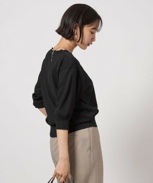 green label relaxing / グリーンレーベル リラクシング ニット・セーター | ブライトフォルム Vネック ニット プルオーバー | 詳細1