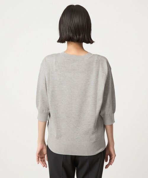 green label relaxing / グリーンレーベル リラクシング ニット・セーター | ブライトフォルム Vネック ニット プルオーバー | 詳細13