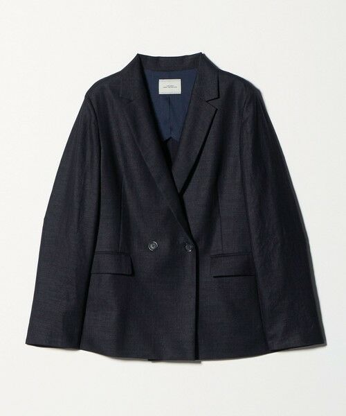 green label relaxing / グリーンレーベル リラクシング テーラードジャケット | ライト エアリー ダブル ジャケット | 詳細13