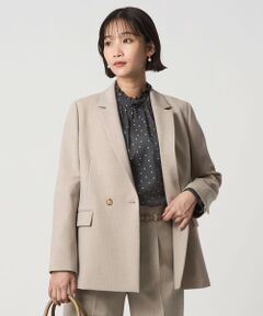 green label relaxing / グリーンレーベル リラクシング テーラードジャケット | ダブルクロス ダブル ジャケット ウォッシャブル ストレッチ