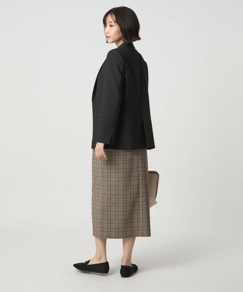 green label relaxing / グリーンレーベル リラクシング テーラードジャケット | ダブルクロス ダブル ジャケット ウォッシャブル ストレッチ | 詳細3