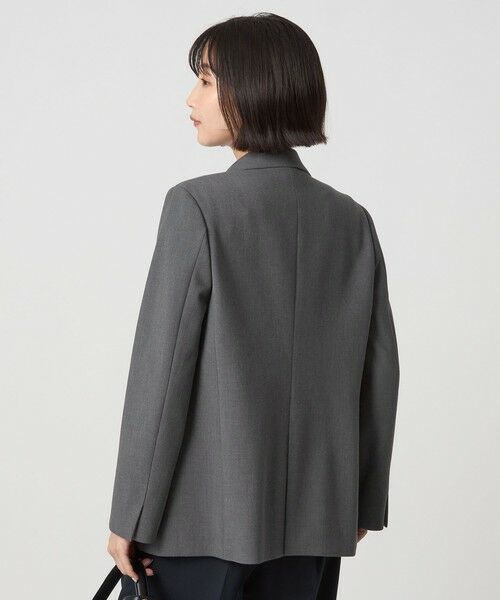 green label relaxing / グリーンレーベル リラクシング テーラードジャケット | ダブルクロス ダブル ジャケット ウォッシャブル ストレッチ | 詳細13
