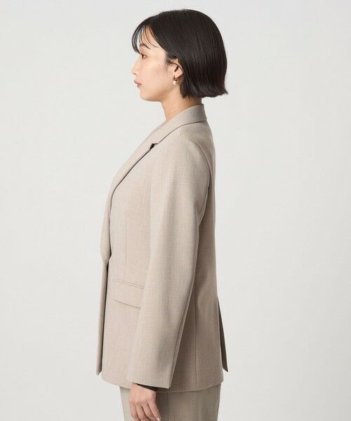 green label relaxing / グリーンレーベル リラクシング テーラードジャケット | ダブルクロス ダブル ジャケット ウォッシャブル ストレッチ | 詳細20