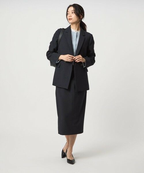 green label relaxing / グリーンレーベル リラクシング テーラードジャケット | ダブルクロス ダブル ジャケット ウォッシャブル ストレッチ | 詳細24