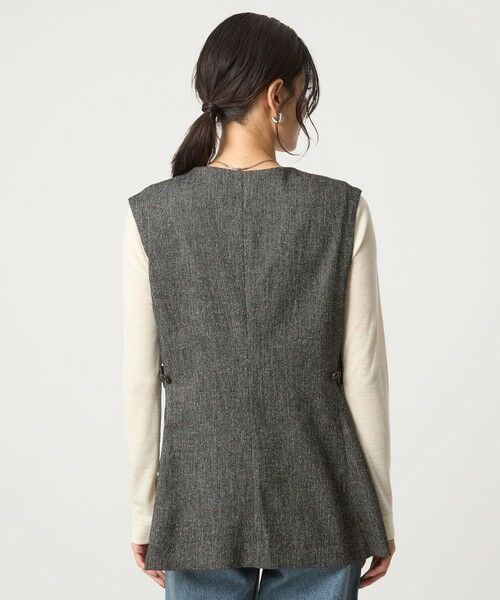 green label relaxing / グリーンレーベル リラクシング ベスト | メランジツイル ジレ -ウォッシャブル- | 詳細16