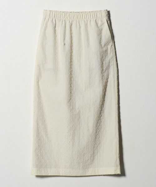 green label relaxing / グリーンレーベル リラクシング ロング・マキシ丈スカート | ドットジャカード タイト スカート | 詳細6