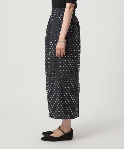 green label relaxing / グリーンレーベル リラクシング ロング・マキシ丈スカート | ドットジャカード タイト スカート | 詳細15