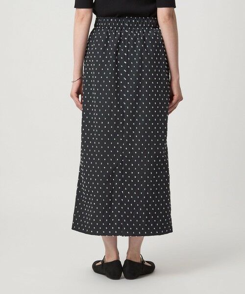 green label relaxing / グリーンレーベル リラクシング ロング・マキシ丈スカート | ドットジャカード タイト スカート | 詳細16