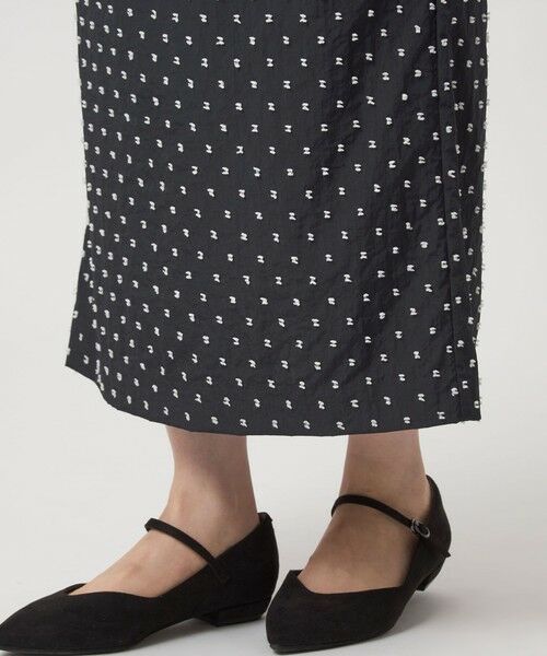 green label relaxing / グリーンレーベル リラクシング ロング・マキシ丈スカート | ドットジャカード タイト スカート | 詳細20