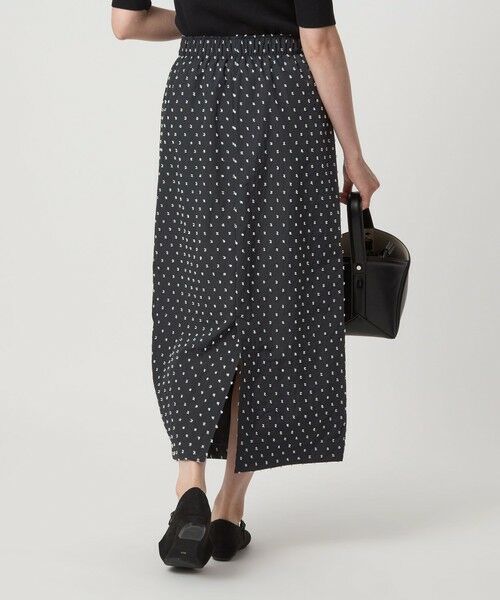 green label relaxing / グリーンレーベル リラクシング ロング・マキシ丈スカート | ドットジャカード タイト スカート | 詳細11