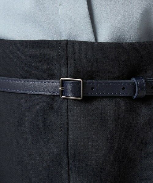 green label relaxing / グリーンレーベル リラクシング ミニ・ひざ丈スカート | ダブルクロス タイト スカート ウォッシャブル ストレッチ | 詳細27