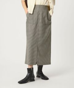 green label relaxing / グリーンレーベル リラクシング ロング・マキシ丈スカート | ［size SHORTあり］キチントボトムス Iライン スリム タイト スカート