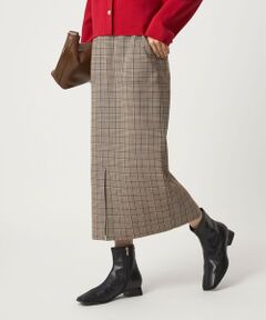 極美品✨グリーンレーベルリラクシング ノーカラー スカート 洗える セットアップ ユナイテッドアローズ グリーンレーベル リラクシングのスカート