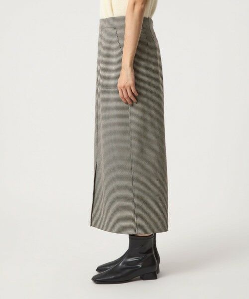 green label relaxing / グリーンレーベル リラクシング ロング・マキシ丈スカート | ［size SHORTあり］キチントボトムス Iライン スリム タイト スカート | 詳細8