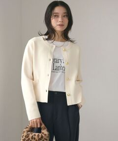 green label relaxing / グリーンレーベル リラクシング カーディガン・ボレロ | フォルム ゴールドカラーボタン ニット カーディガン ウォッシャブル