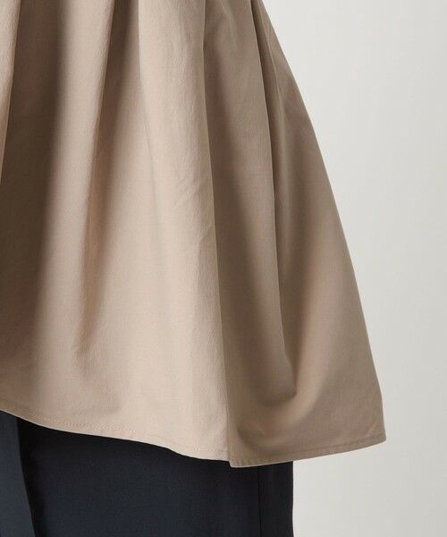 green label relaxing / グリーンレーベル リラクシング カーディガン・ボレロ | ドッキング ペプラム Vネック ニット カーディガン -ウォッシャブル- | 詳細15