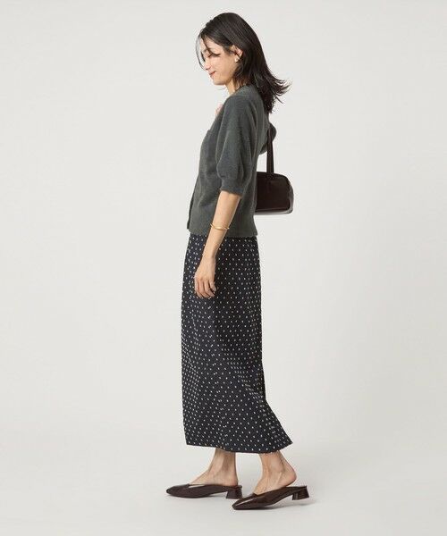 green label relaxing / グリーンレーベル リラクシング カーディガン・ボレロ | フラッフフェザー ショートスリーブ ニット カーディガン -ウォッシャブル- | 詳細11