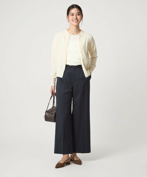 green label relaxing / グリーンレーベル リラクシング カーディガン・ボレロ | ＜1_OF MINE＞クルーネック ニット カーディガン マシンウォッシャブル | 詳細2