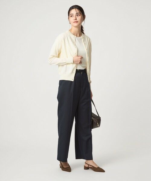 green label relaxing / グリーンレーベル リラクシング カーディガン・ボレロ | ＜1_OF MINE＞クルーネック ニット カーディガン マシンウォッシャブル | 詳細3