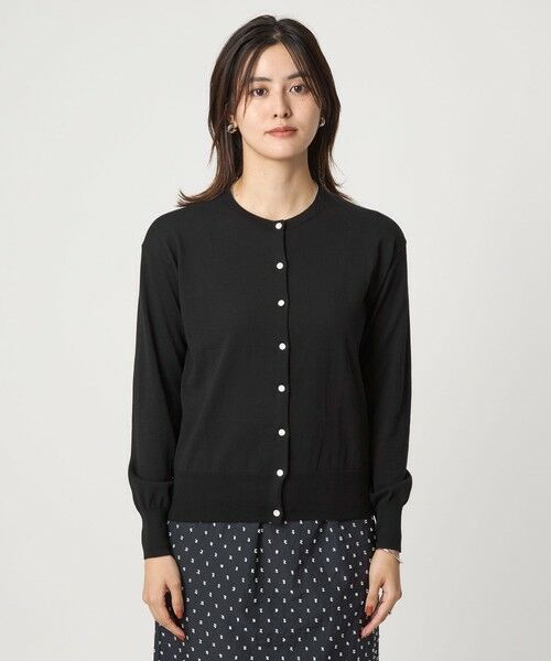 green label relaxing / グリーンレーベル リラクシング カーディガン・ボレロ | ＜1_OF MINE＞クルーネック ニット カーディガン マシンウォッシャブル | 詳細11