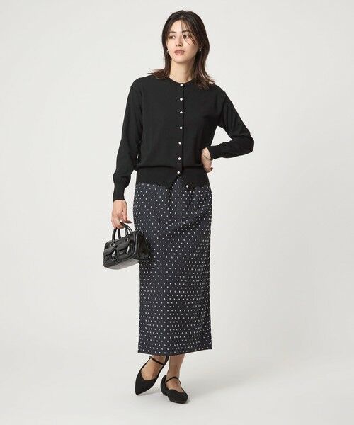 green label relaxing / グリーンレーベル リラクシング カーディガン・ボレロ | ＜1_OF MINE＞クルーネック ニット カーディガン マシンウォッシャブル | 詳細9