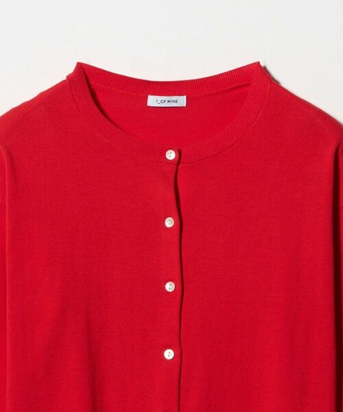 green label relaxing / グリーンレーベル リラクシング カーディガン・ボレロ | ＜1_OF MINE＞クルーネック ニット カーディガン マシンウォッシャブル | 詳細23