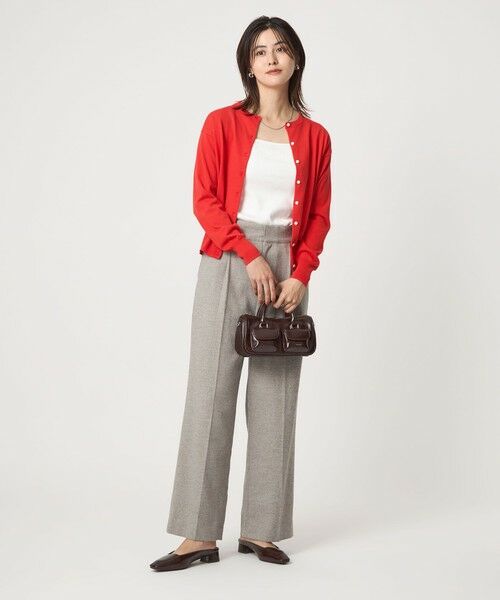 green label relaxing / グリーンレーベル リラクシング カーディガン・ボレロ | ＜1_OF MINE＞クルーネック ニット カーディガン マシンウォッシャブル | 詳細19