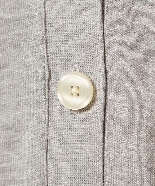 green label relaxing / グリーンレーベル リラクシング カーディガン・ボレロ | ブライトフォルム Vネック ニット カーディガン | 詳細12