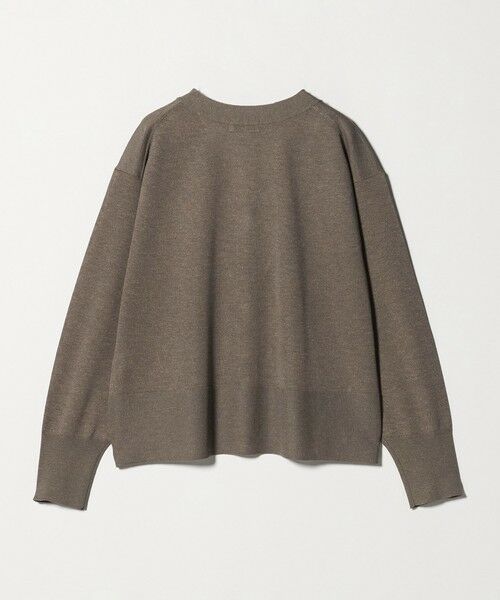 green label relaxing / グリーンレーベル リラクシング カーディガン・ボレロ | ブライトフォルム Vネック ニット カーディガン | 詳細26