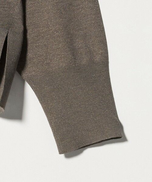 green label relaxing / グリーンレーベル リラクシング カーディガン・ボレロ | ブライトフォルム Vネック ニット カーディガン | 詳細28