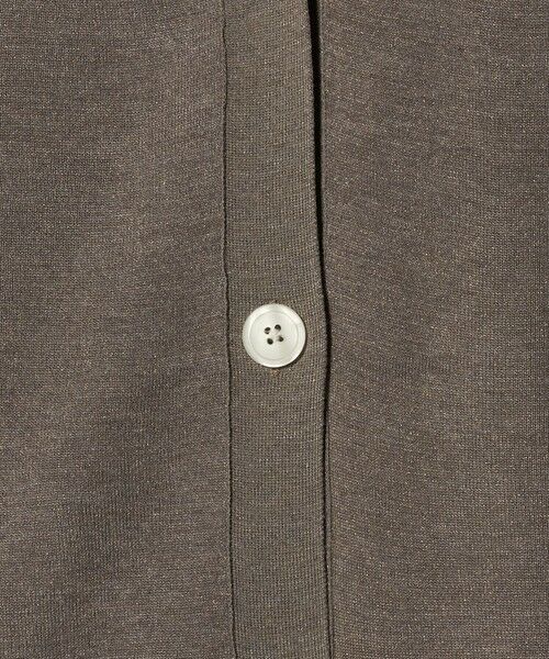 green label relaxing / グリーンレーベル リラクシング カーディガン・ボレロ | ブライトフォルム Vネック ニット カーディガン | 詳細30