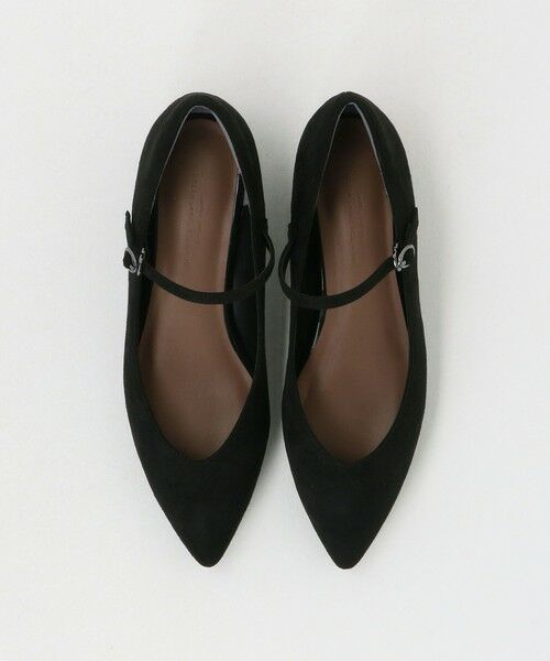 green label relaxing / グリーンレーベル リラクシング パンプス | Vカット ストラップ フラットシューズ 撥水 | 詳細4