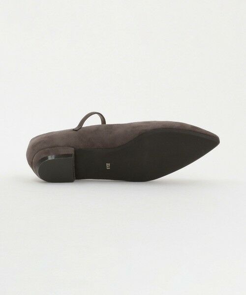 green label relaxing / グリーンレーベル リラクシング パンプス | Vカット ストラップ フラットシューズ 撥水 | 詳細15