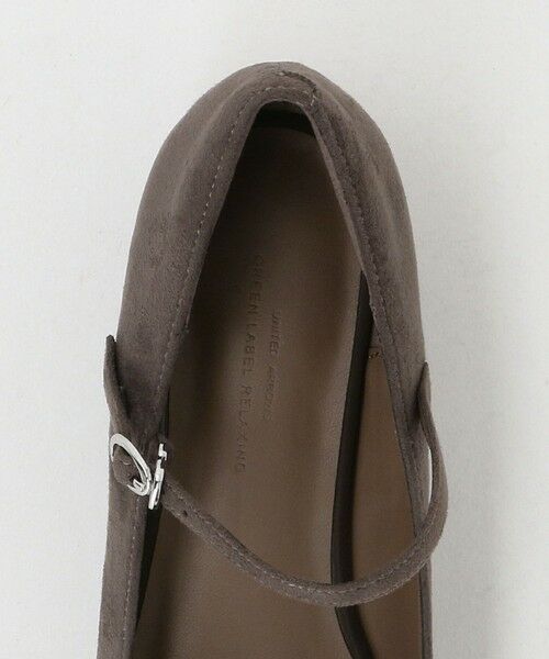 green label relaxing / グリーンレーベル リラクシング パンプス | Vカット ストラップ フラットシューズ 撥水 | 詳細16