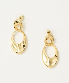 green label relaxing / グリーンレーベル リラクシング ピアス・イヤリング | Wオーバルリング ピアス