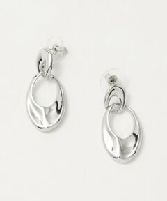 green label relaxing / グリーンレーベル リラクシング ピアス・イヤリング | Wオーバルリング ピアス