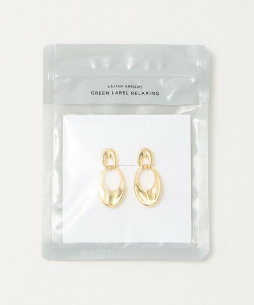 green label relaxing / グリーンレーベル リラクシング ピアス・イヤリング | Wオーバルリング ピアス | 詳細6