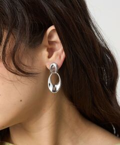 green label relaxing / グリーンレーベル リラクシング ピアス・イヤリング | Wオーバルリング イヤリング